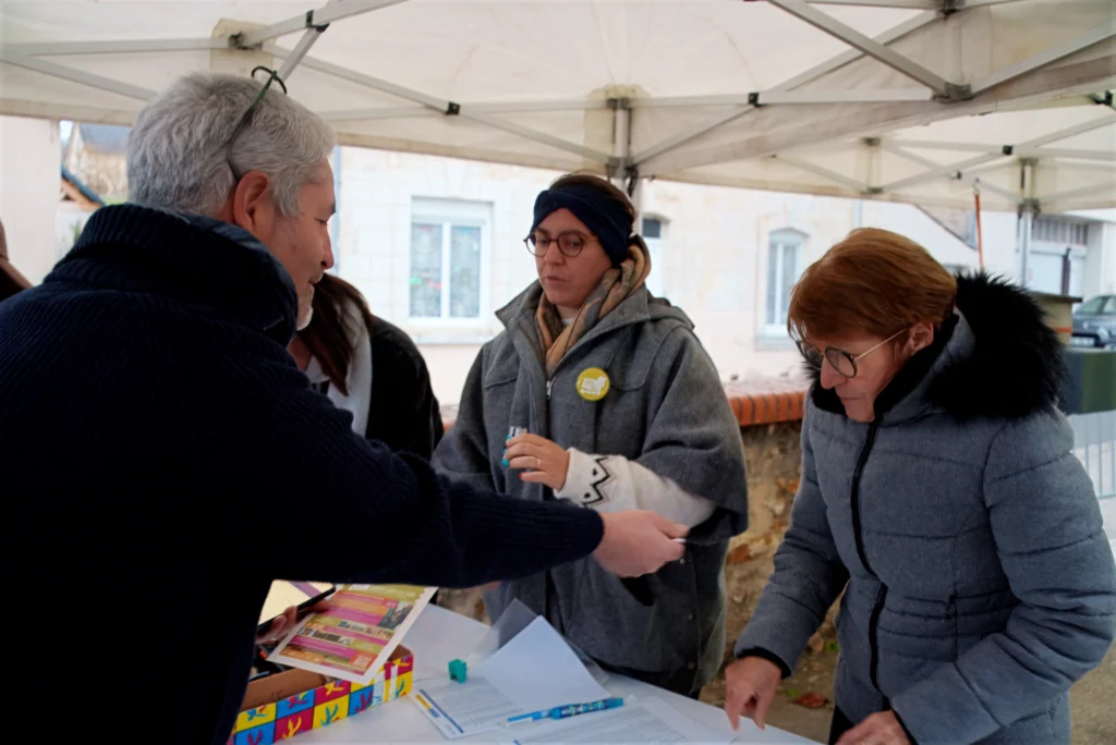 Accueil des festivaliers